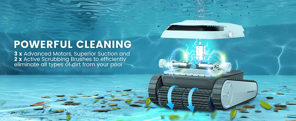 Robo-Charge - Cordless Robotic Pool Cleaner