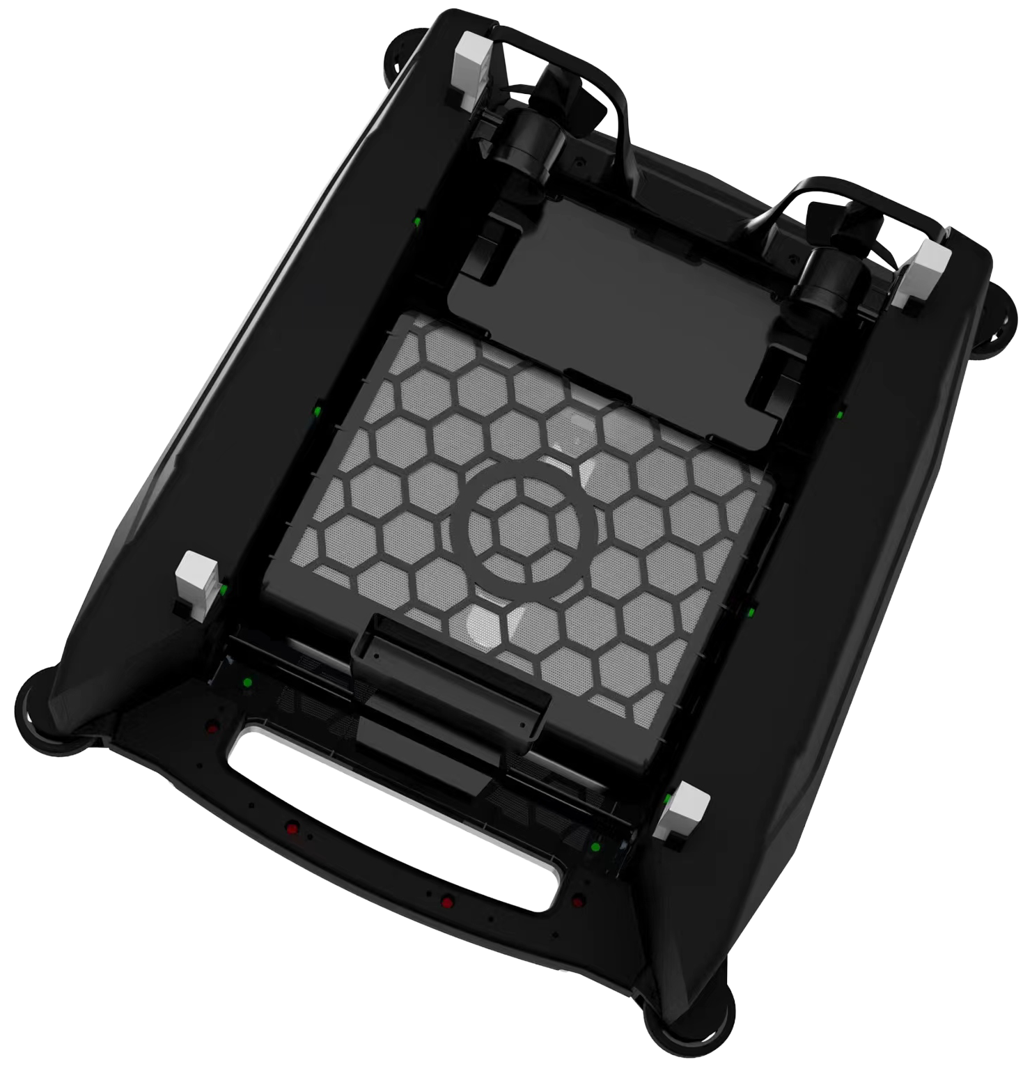 Robo-Skimmer Mk2 – solar robotic pool skimmer for leaves before they sink