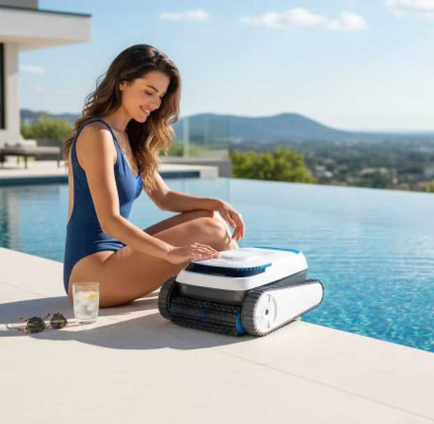 Robo-Charge - Cordless Robotic Pool Cleaner
