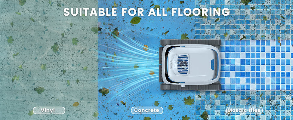 Robo-Charge - Cordless Robotic Pool Cleaner