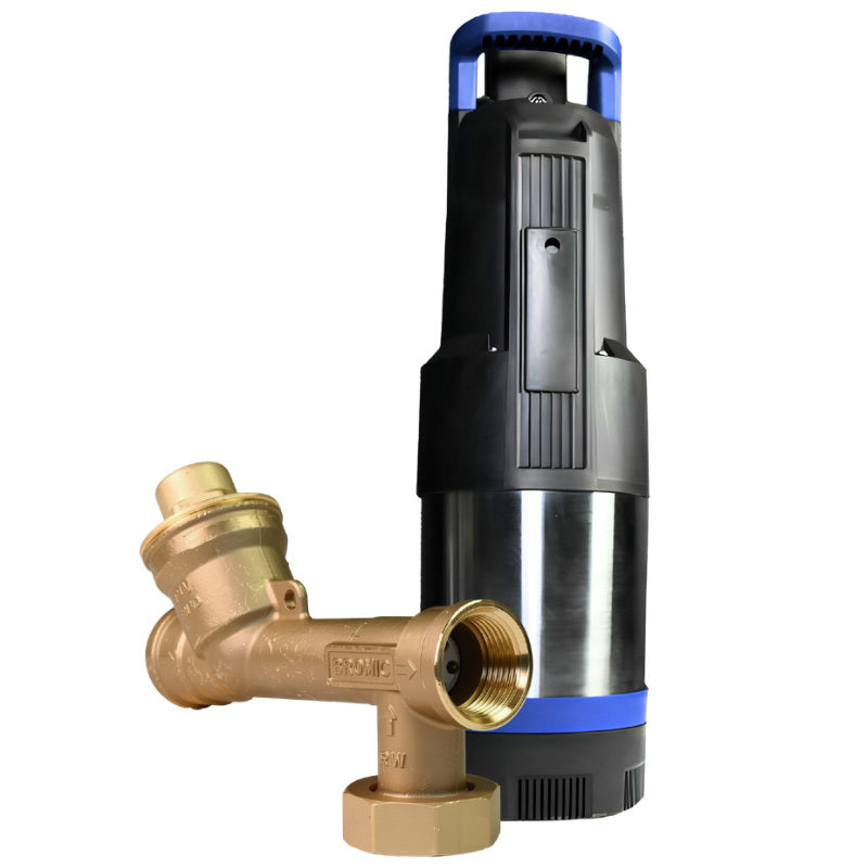 Bromic Waterboy Hydro Switch 800W Submersible Pump with Integrated Controller & RTM Valve