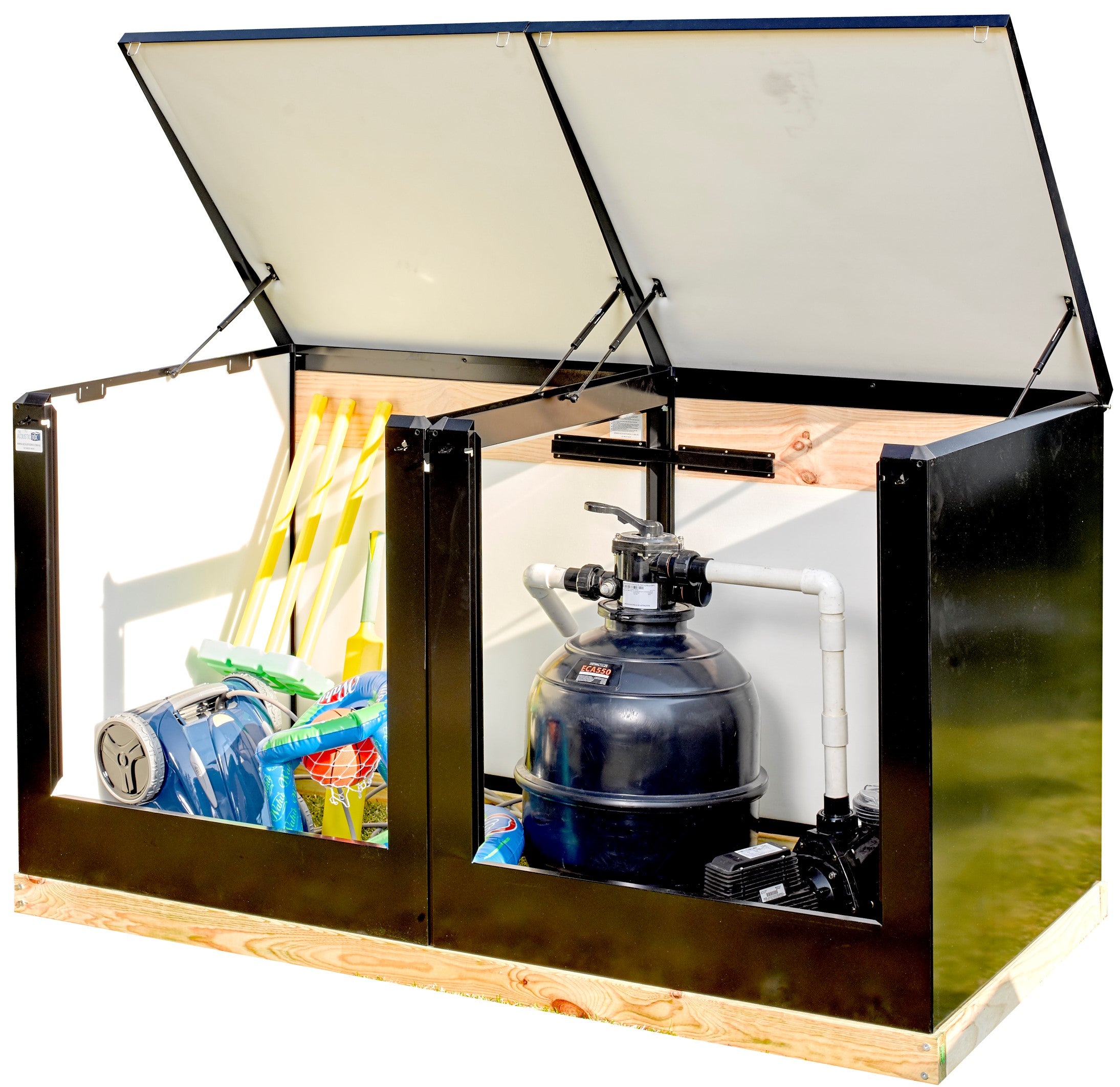 Free Standing Pool Equipment Enclosure