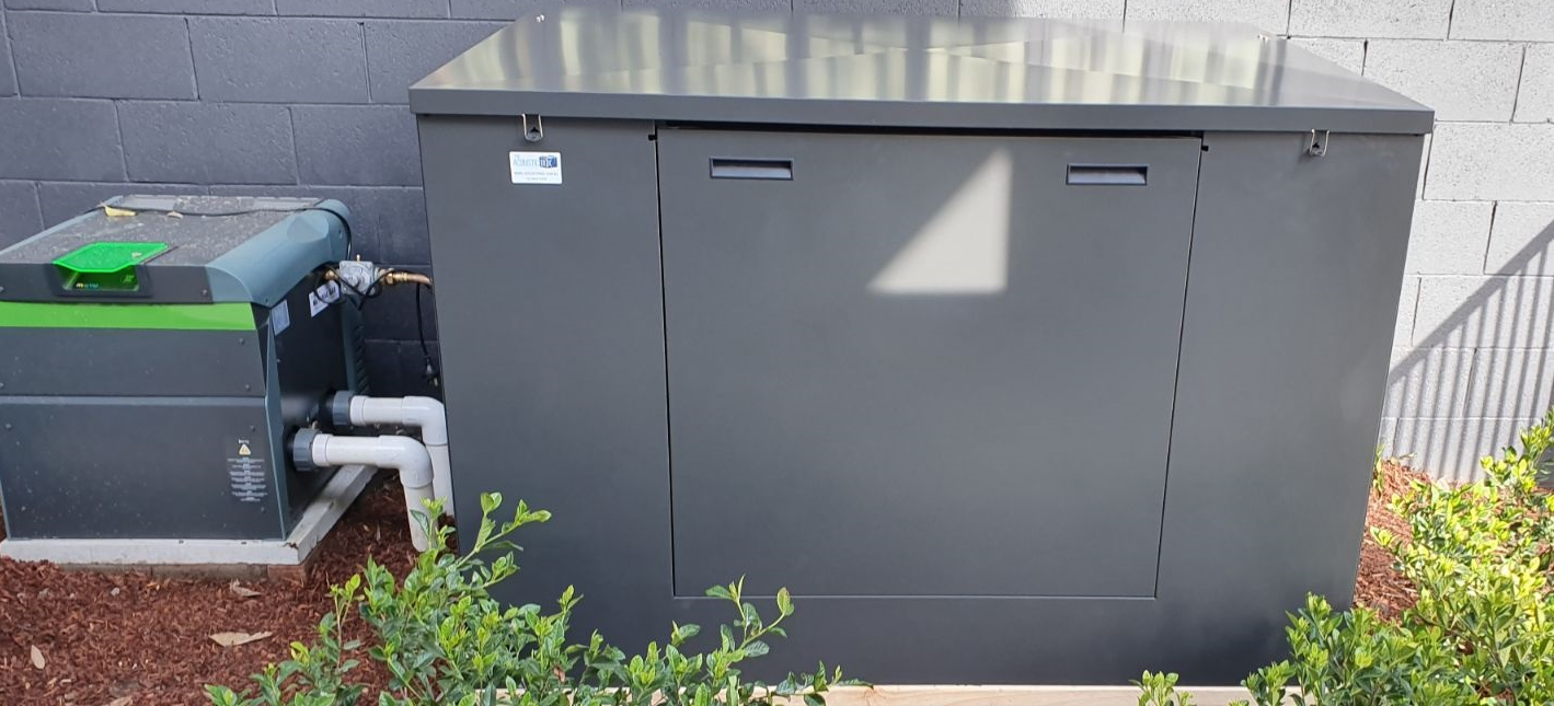 Free Standing Pool Equipment Enclosure