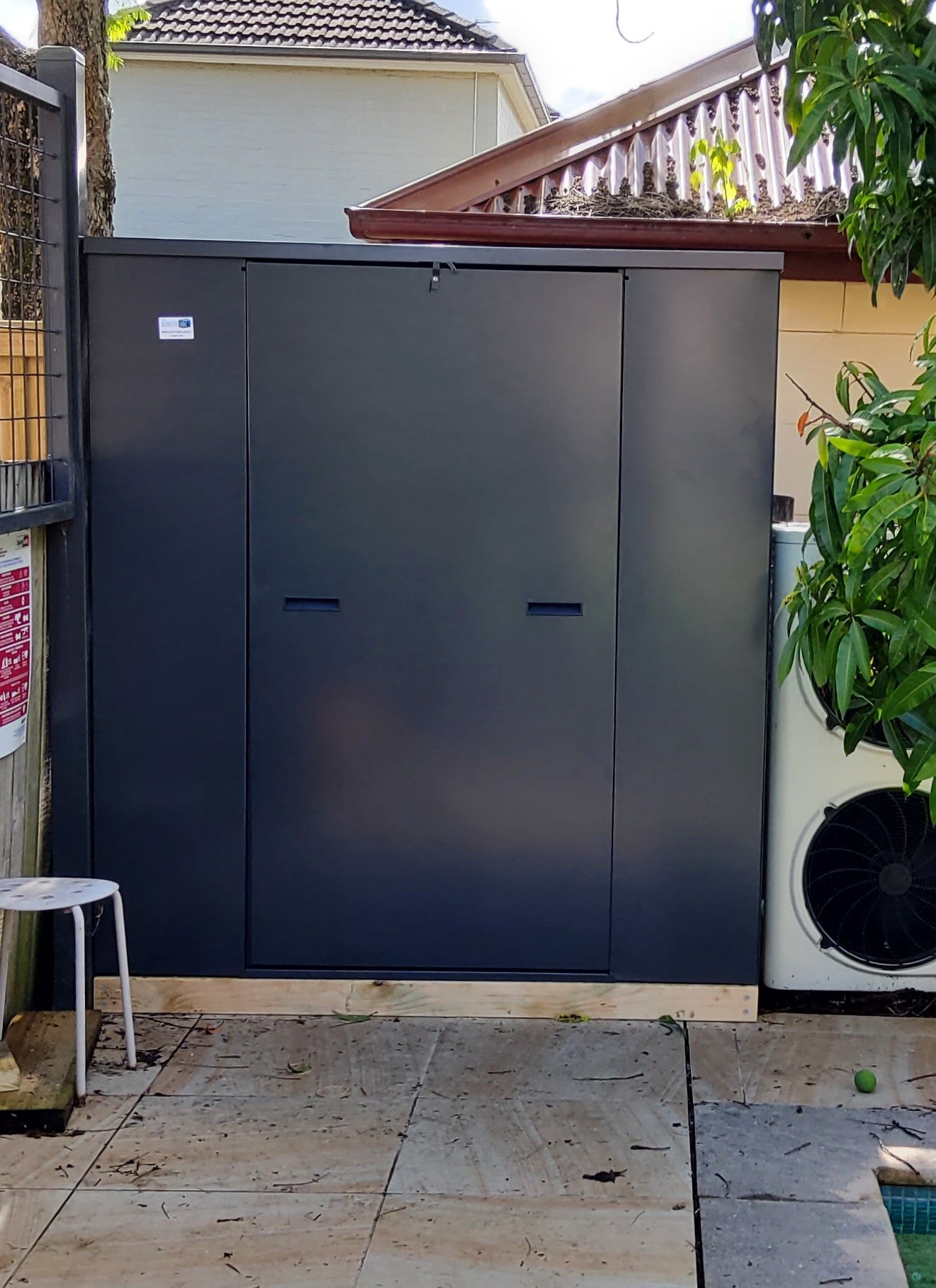 Free Standing Pool Equipment Enclosure
