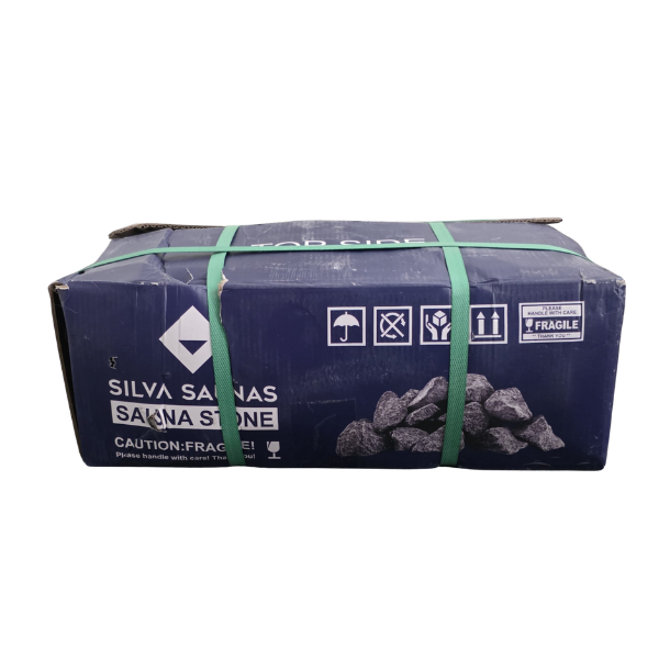 Silva™ Sauna Rocks for Wood Fired Sauna Heater Oven 16KG (Box of Rocks)