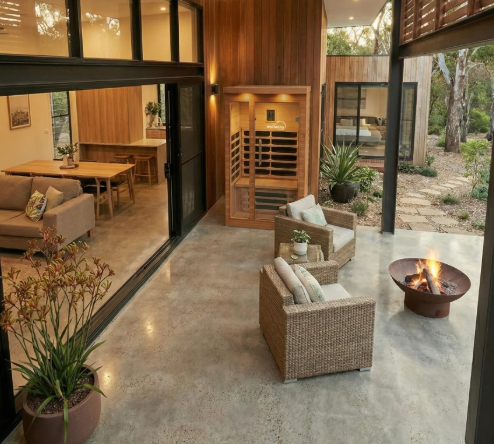 Wellness 2-3 Person Indoor Sauna