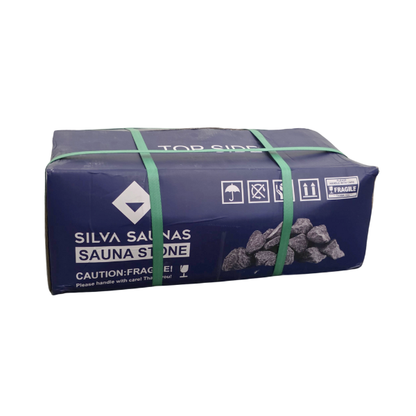 Silva™ Sauna Rocks for Wood Fired Sauna Heater Oven 16KG (Box of Rocks)