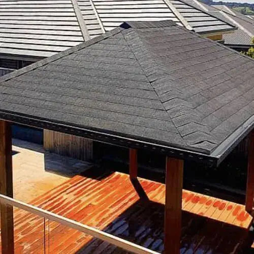 Asphalt Tile Gazebo - 3.0m x 6.0m - 3.5m x 6.5m