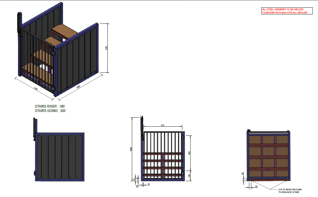 Step Guard Complient Smart Access & Safety in One - 4 Tier & 5 Tier
