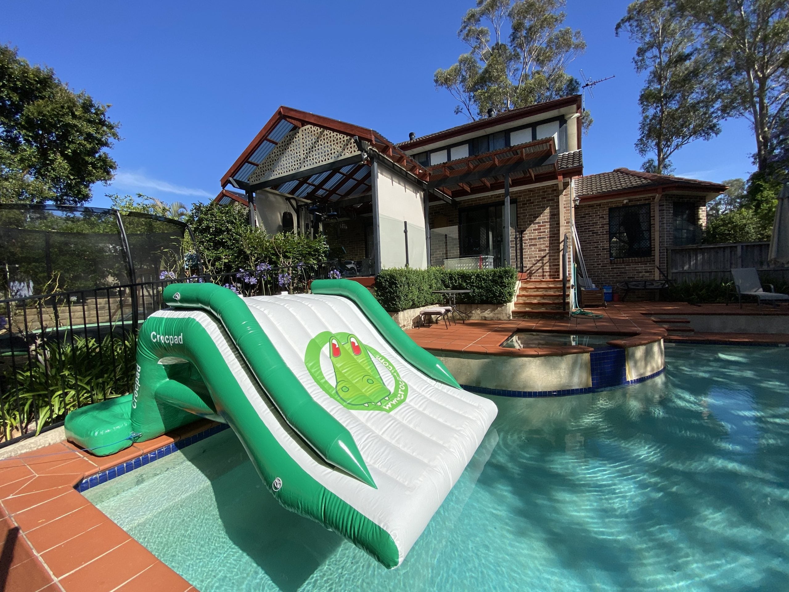 Crocpad Megalo 3m Commercial Inflatable Pool Water Slide