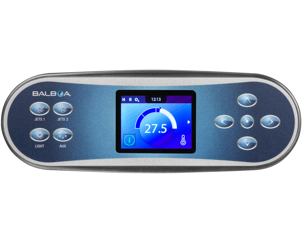Balboa TP700 Spa Touchpad and Overlay (2 Jets)-57279