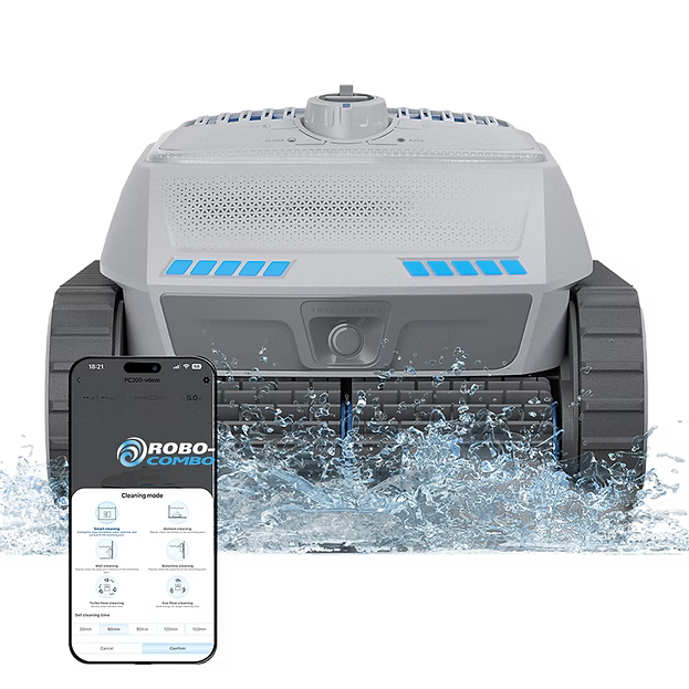 Robo-Combo Pool Cleaner with Surface Skimmer