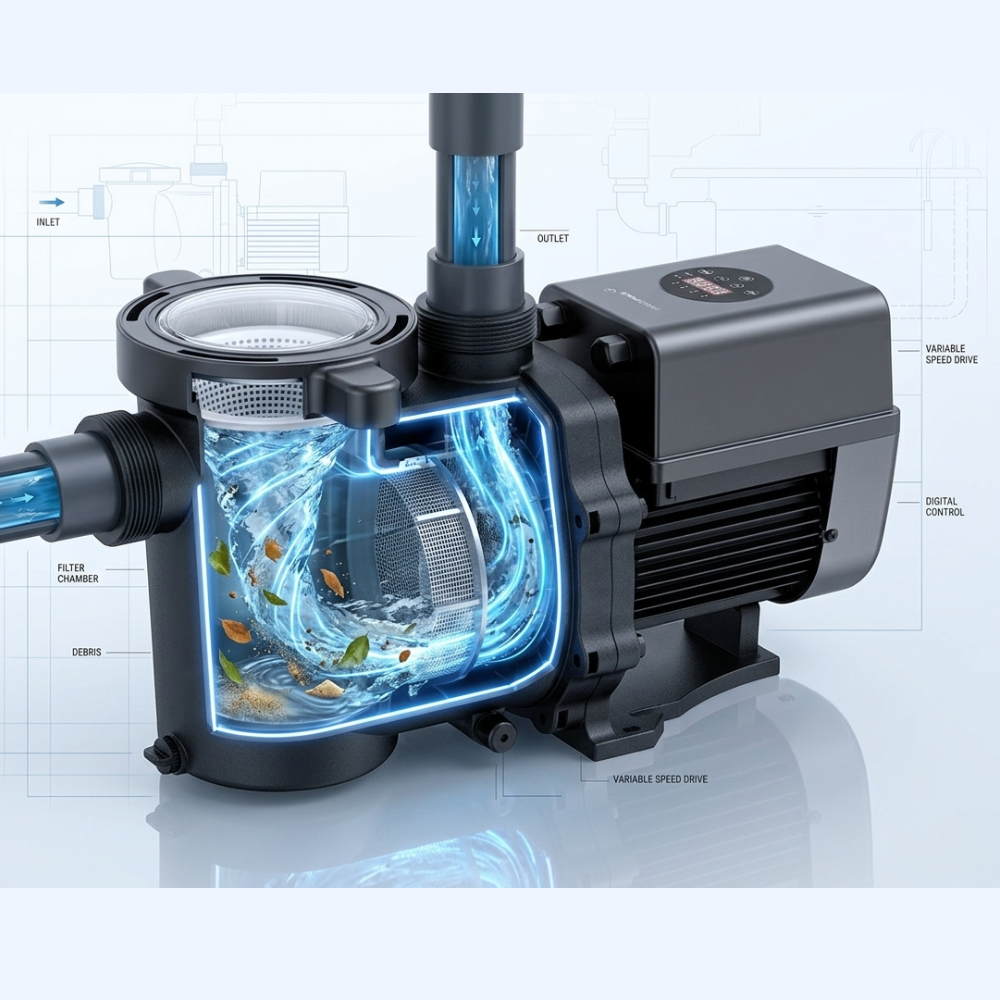 Madimack Inverflow Plus F500i 2.0hp Pump(Retro)