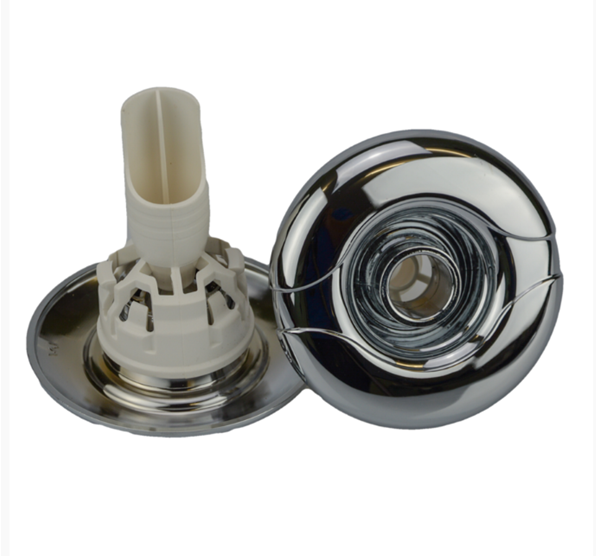 Jet Bath Large Eyeris Directional Face Chrome - 72mm- Obsolete (replaced with AJETBEFACH)