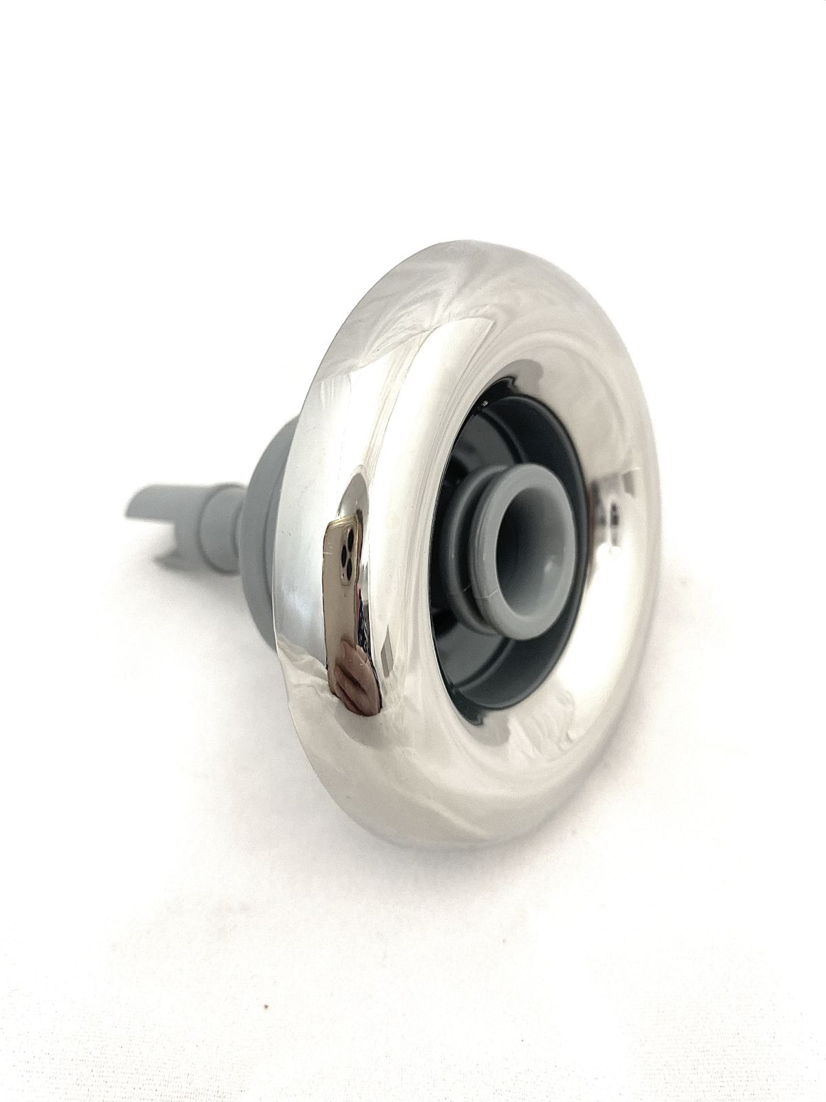 Jet Mini Hurricane Directional Grey with Stainless Steel - 75mm Face