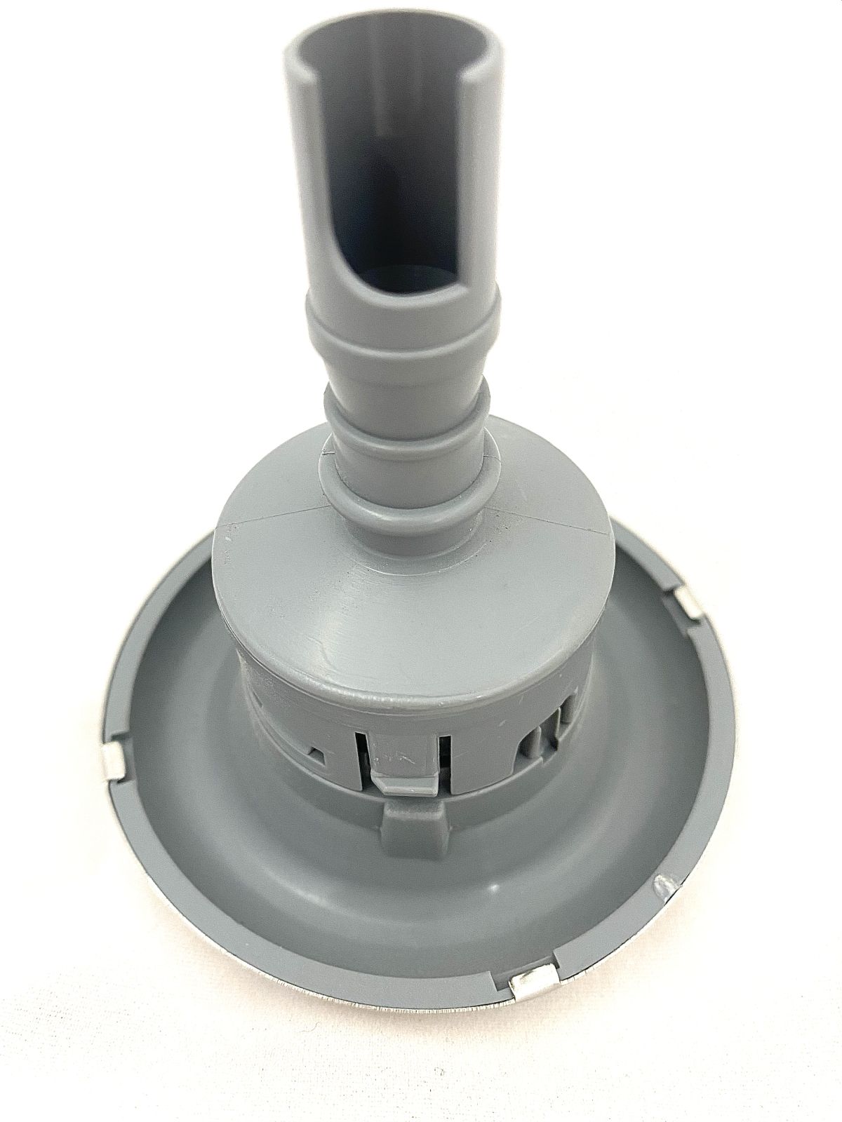 Jet Mini Hurricane Directional Grey with Stainless Steel - 75mm Face