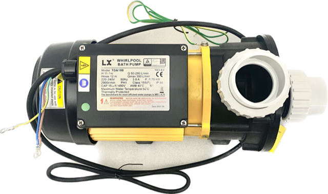 LX Whirlpool TDA100 Spa Circulation Pump 1.0HP Single Speed 50Hz