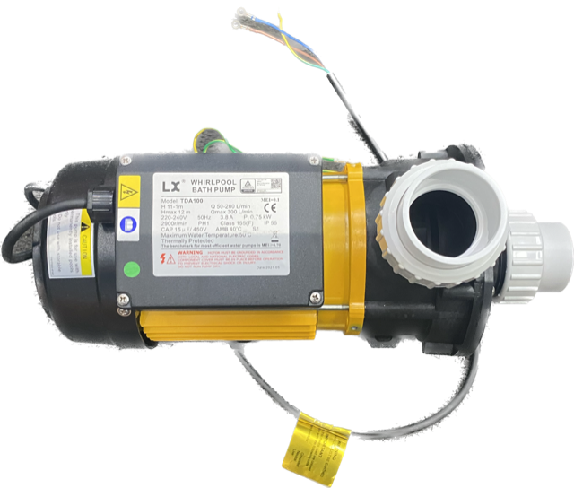 LX Whirlpool TDA100 Spa Circulation Pump 1.0HP Single Speed 50Hz