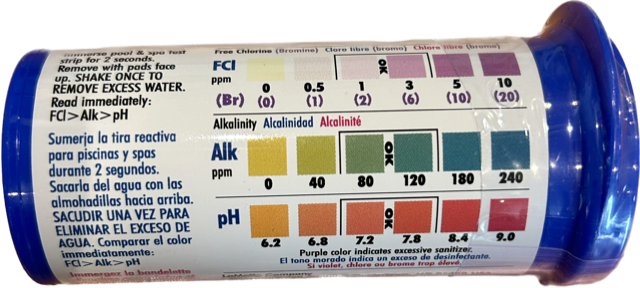 Spa Clear ULTRA 4 in 1 Test Strips