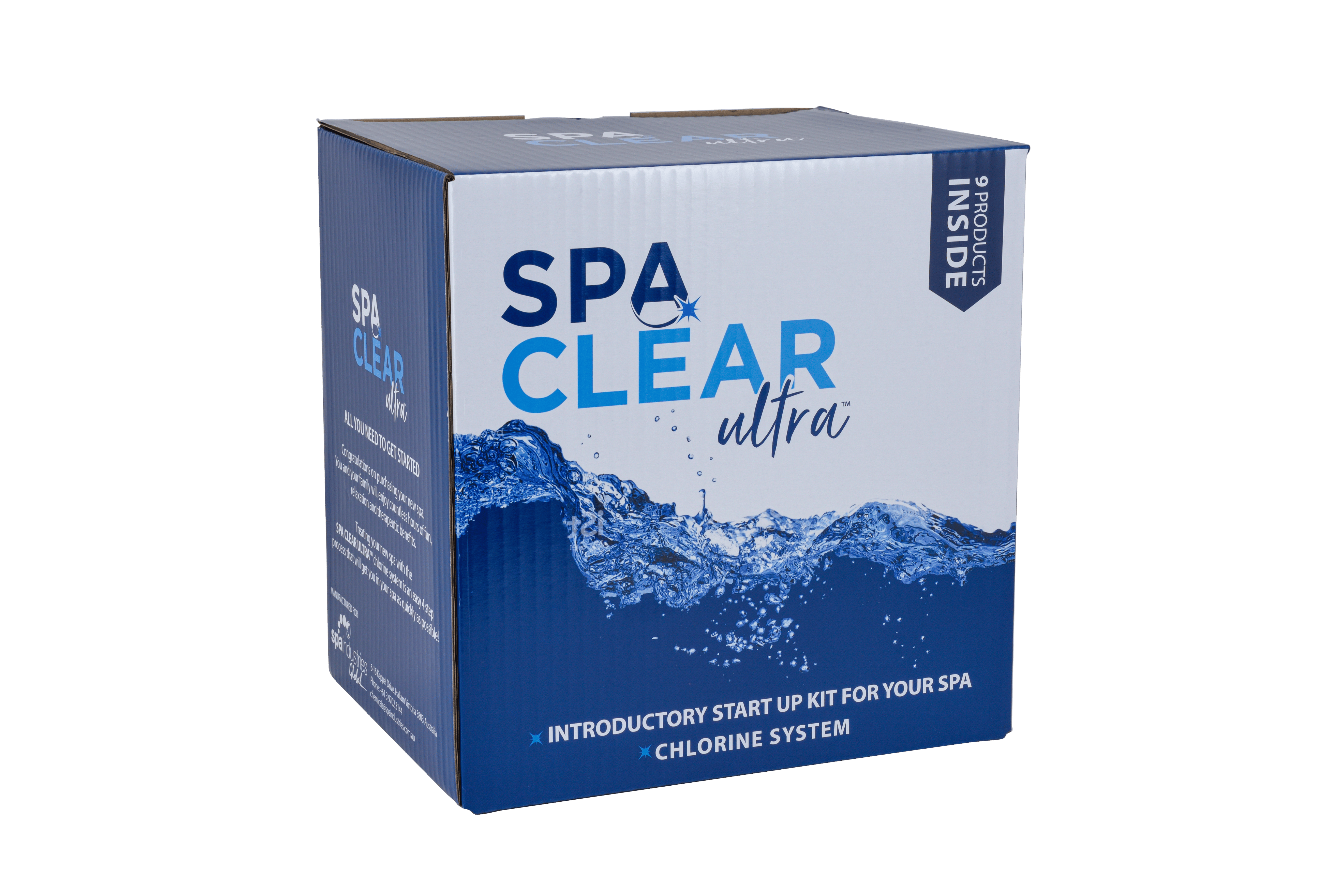 Spa Clear ULTRA Start Up Kit - Portable Spa