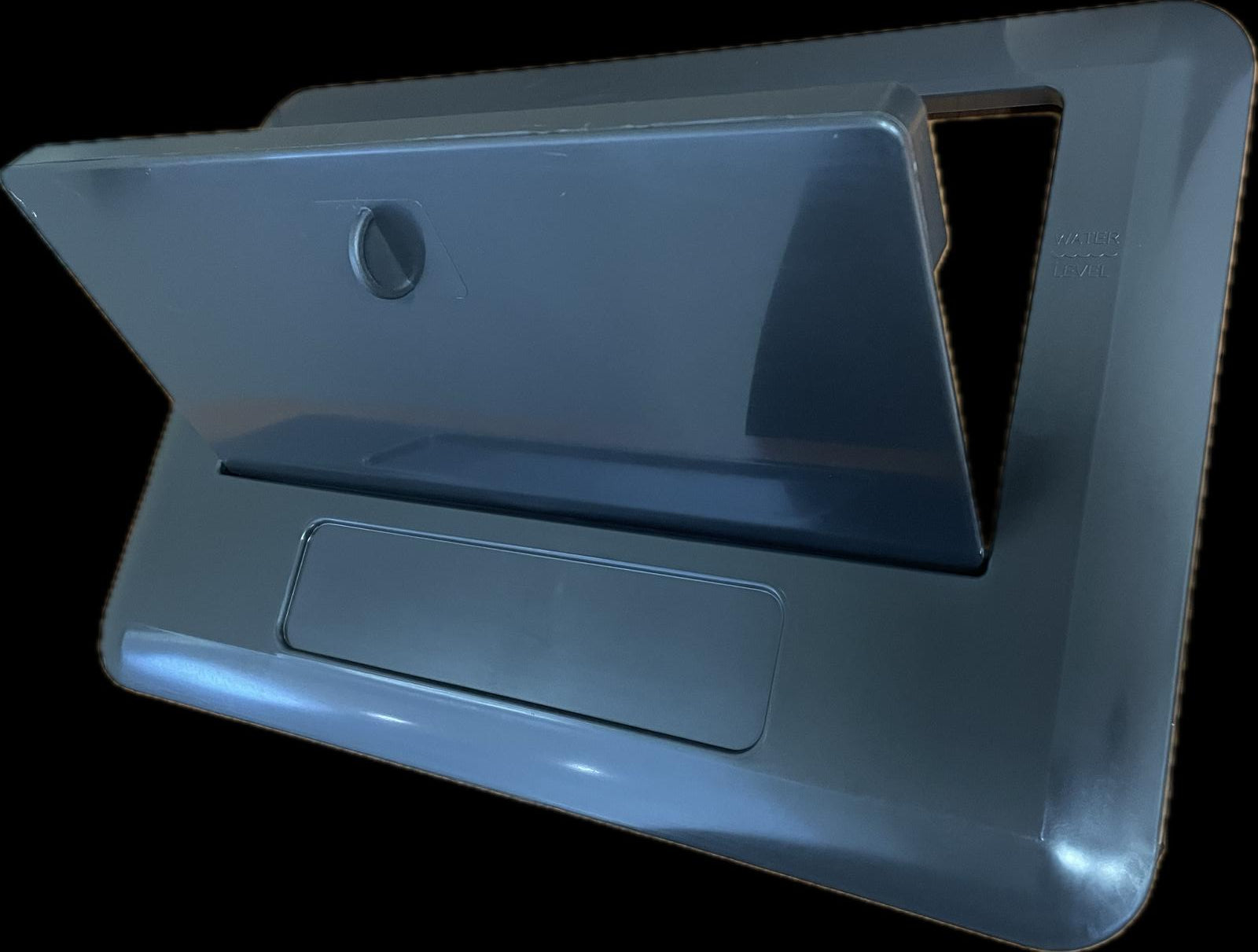 Spa Skimmer Face Front Panel Assembly Charcoal