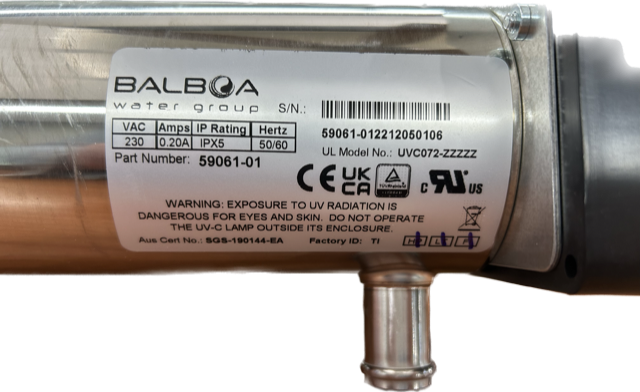 Balboa WAVETEC254™ UV Sanitization 6GPM-(59061-01)
