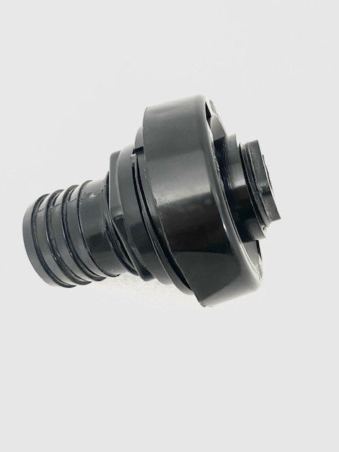 Spa Drain Valve Interface 1" - Black