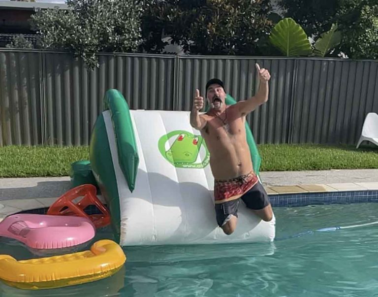 Crocpad Mikros 2m Commercial-Grade Inflatable Pool Slide