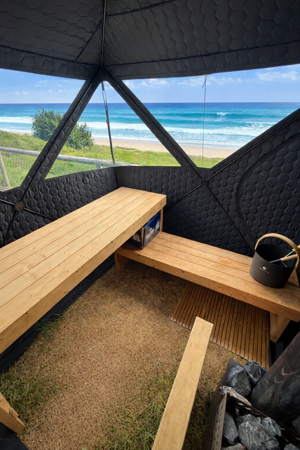 Silva™️Portable Wood-Fired Sauna — Premium Outdoor System