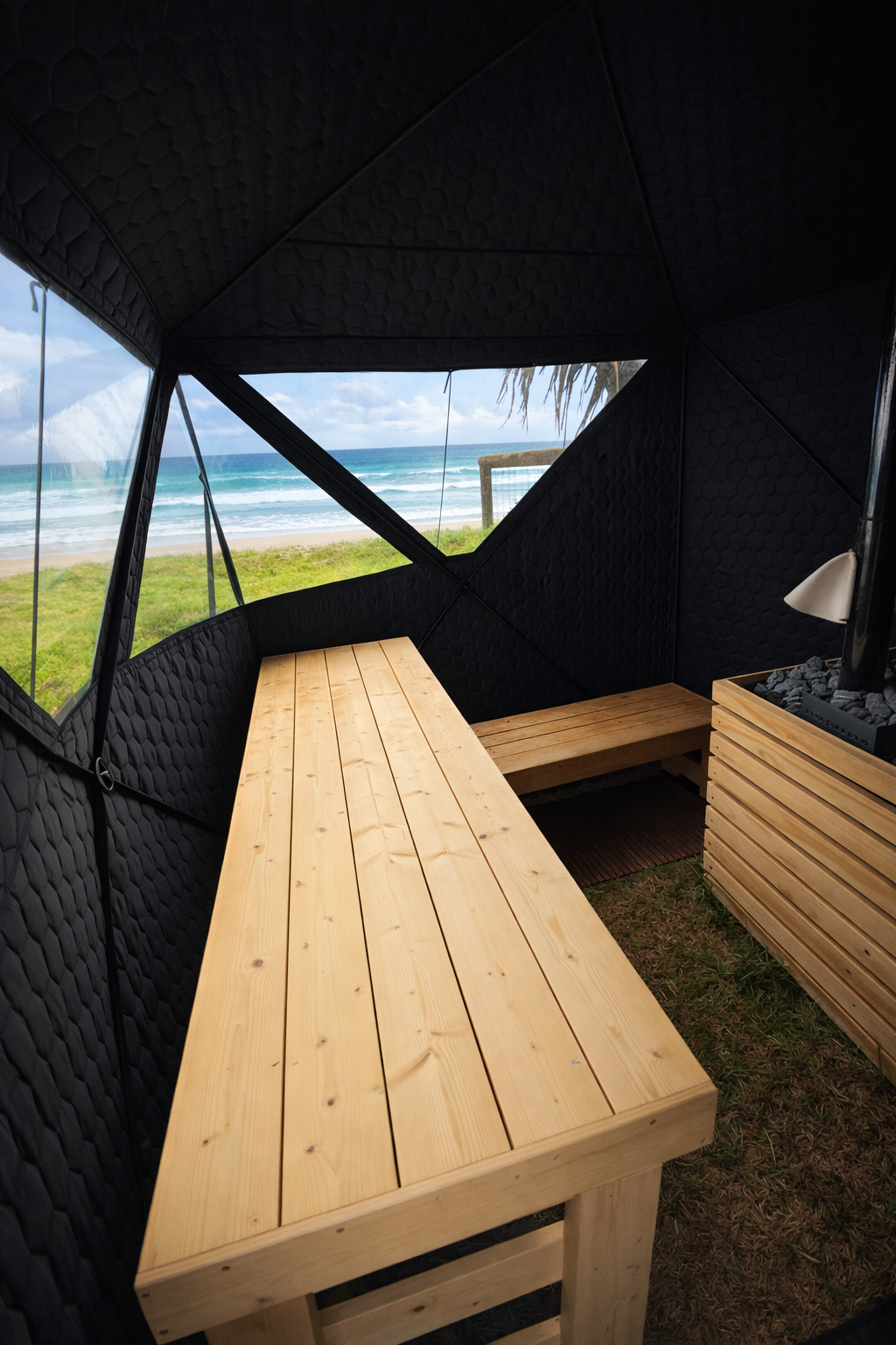 Silva™️Portable Wood-Fired Sauna — Core Outdoor System