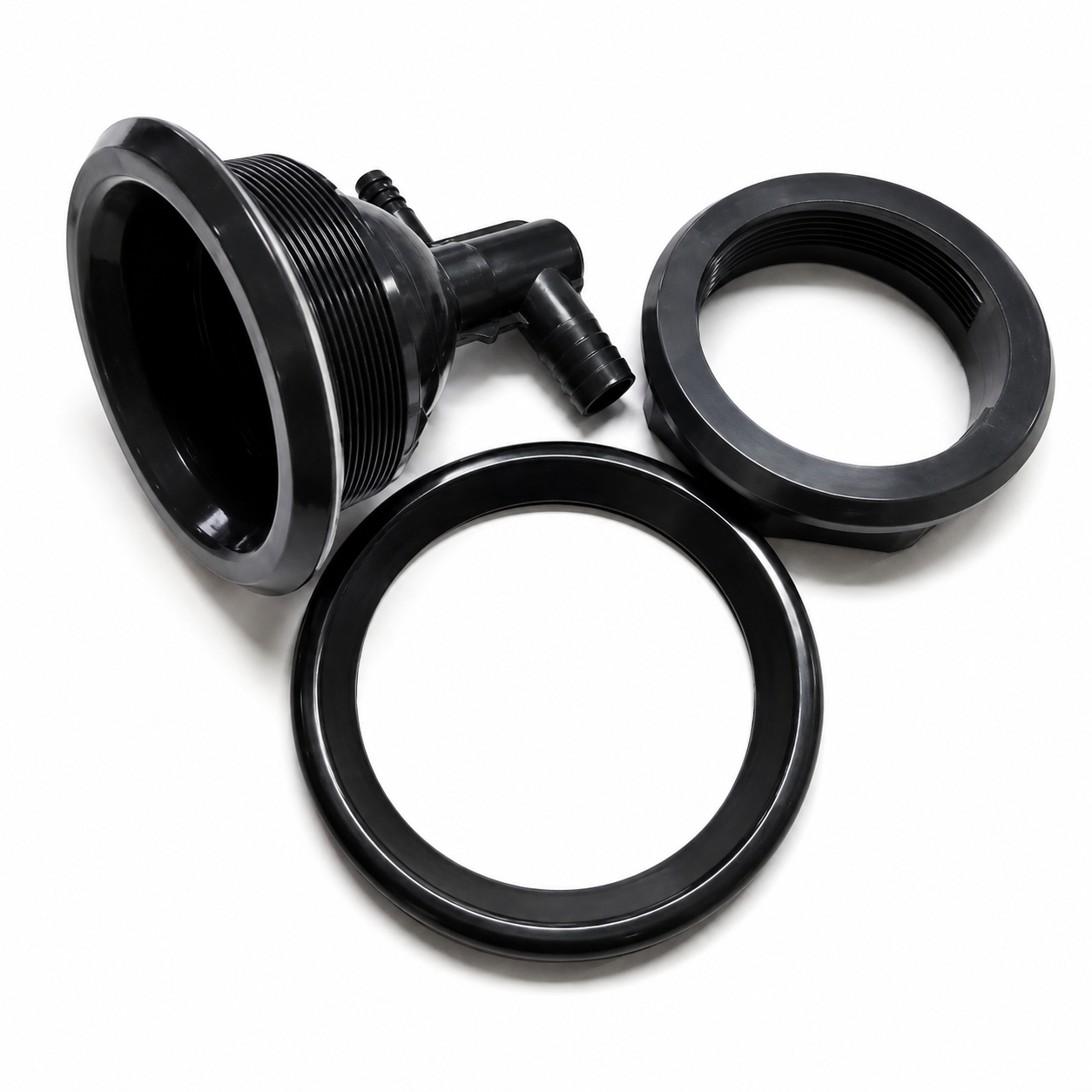 Air Injector Body Adaptor Elbow 3/8" Micro 90°