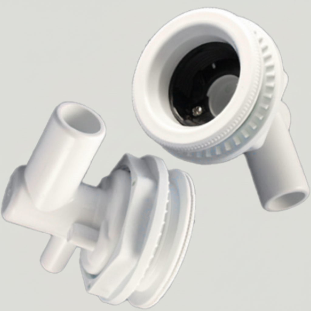 Bullfrog 10‑2970 2-inch Jet Body with mounting nut for 2013 Bullfrog Spas