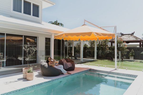 DESIGNER CALIFORNIA DREAMIN' POOLSIDE UMBRELLA