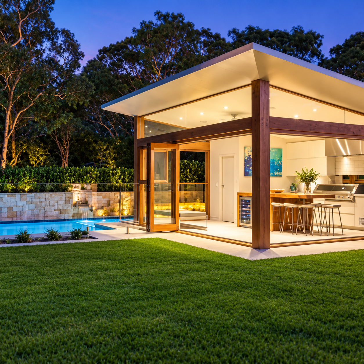 Luxury Custom Pool Cabanas - Australian Custom Made