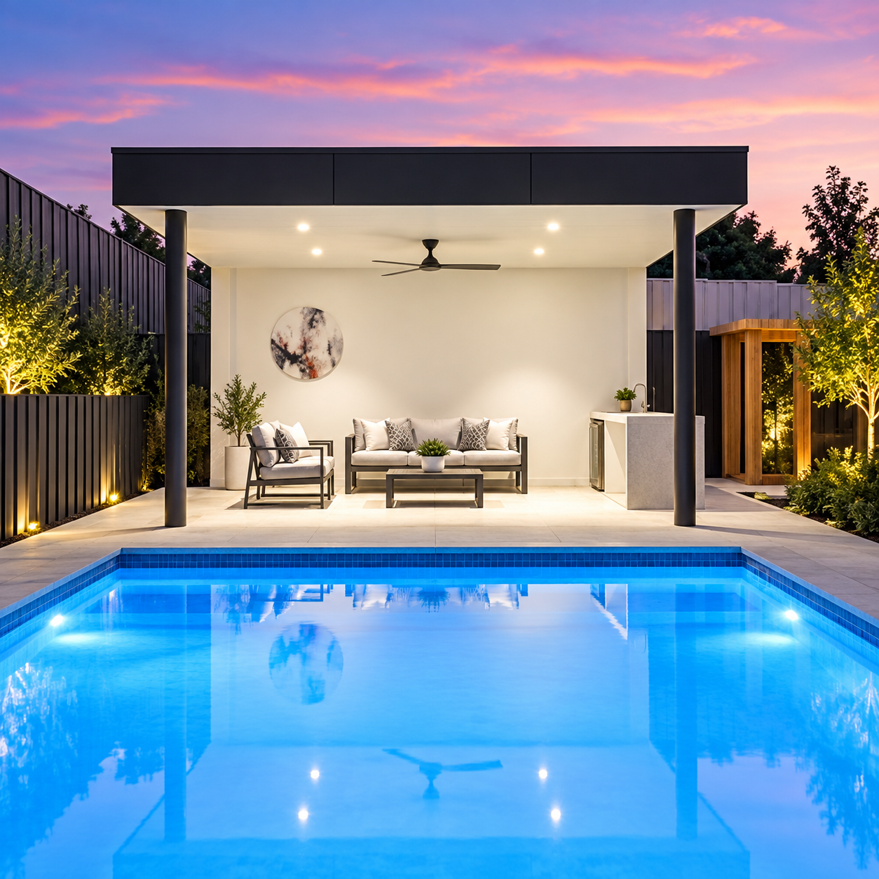 Luxury Custom Pool Cabanas - Australian Custom Made