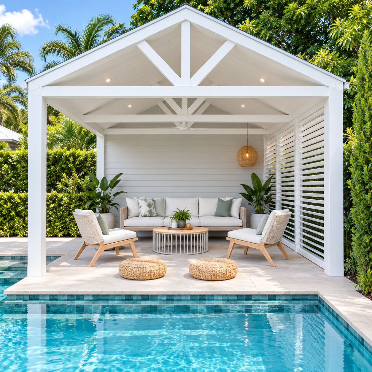 Luxury Custom Pool Cabanas - Australian Custom Made