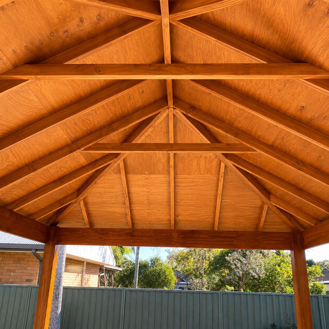 Asphalt Tile  Timber Gazebo - Made In Australia
