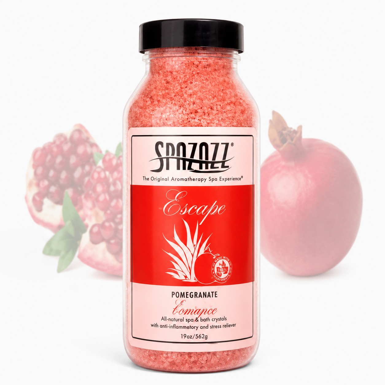 Escape Crystals Pomegranate "Energize" SPAZAZZ