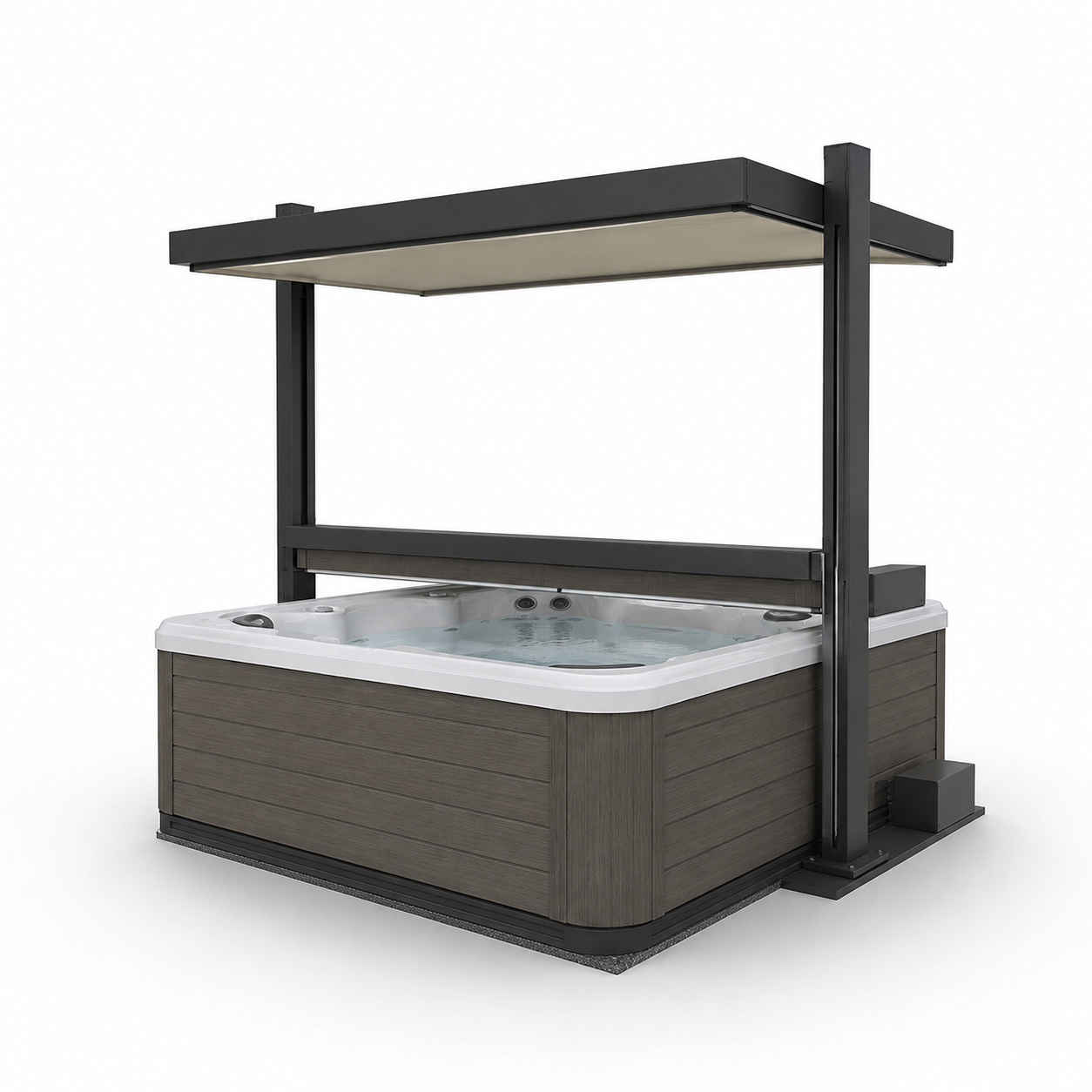 Maleco Sunrise Spa Cover Automated Spa Cover