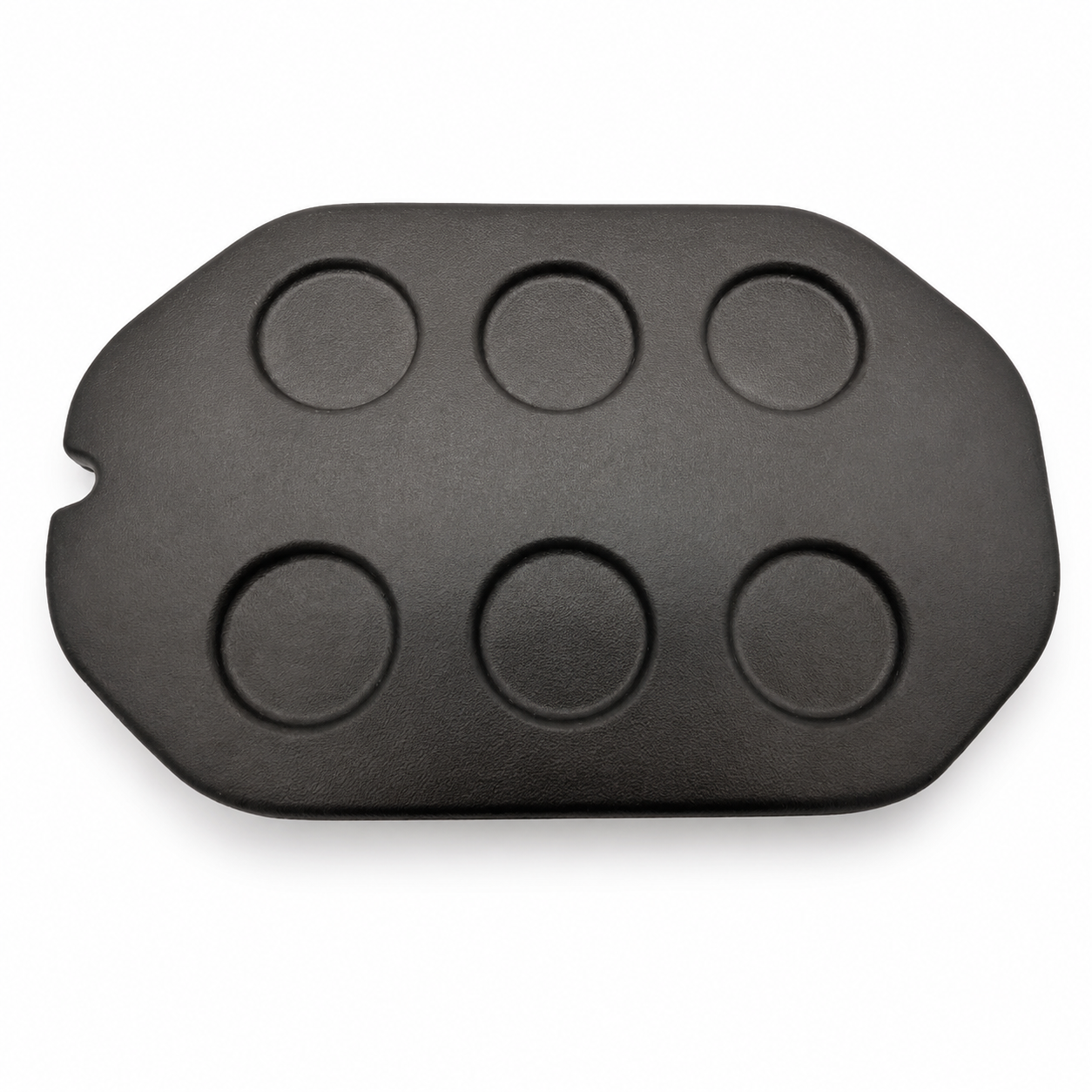 Spa Lid Esky Oval Charcoal – 6 Cup Holders 26cm x 40cm