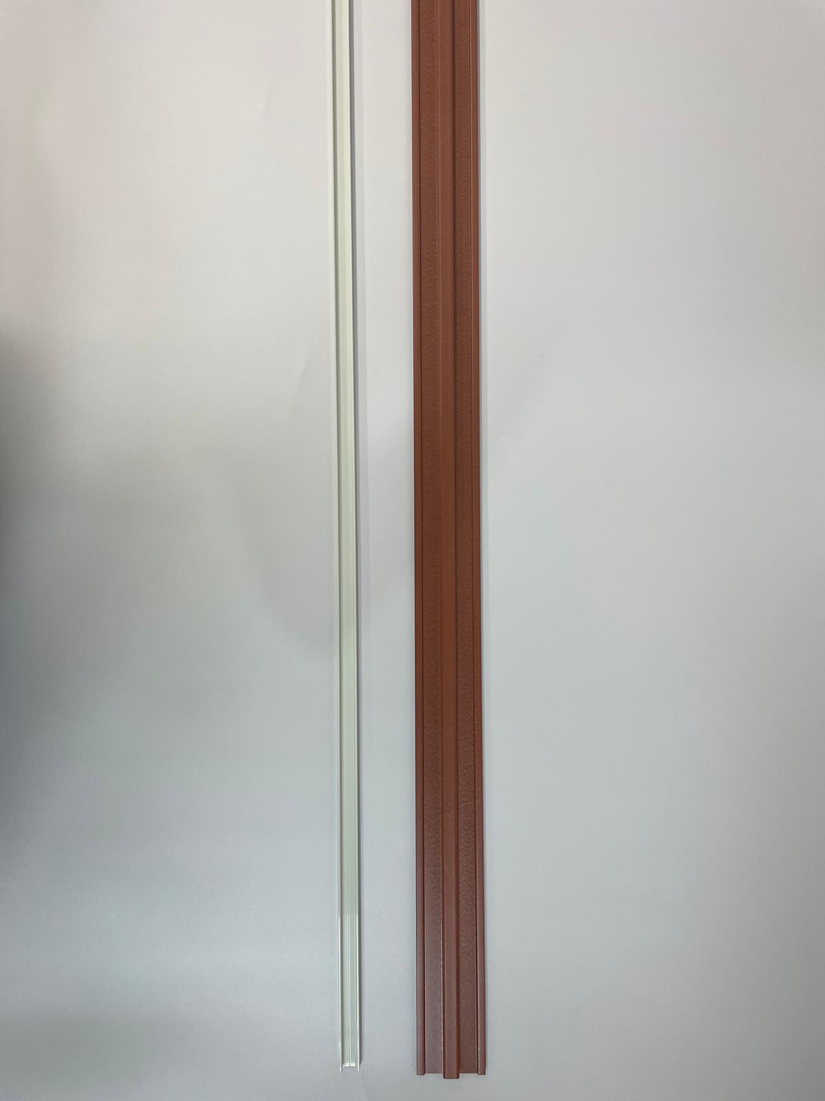 Spa Tufflock Cabinet Cover Strip with Rail 1220 x 60 x 8mm