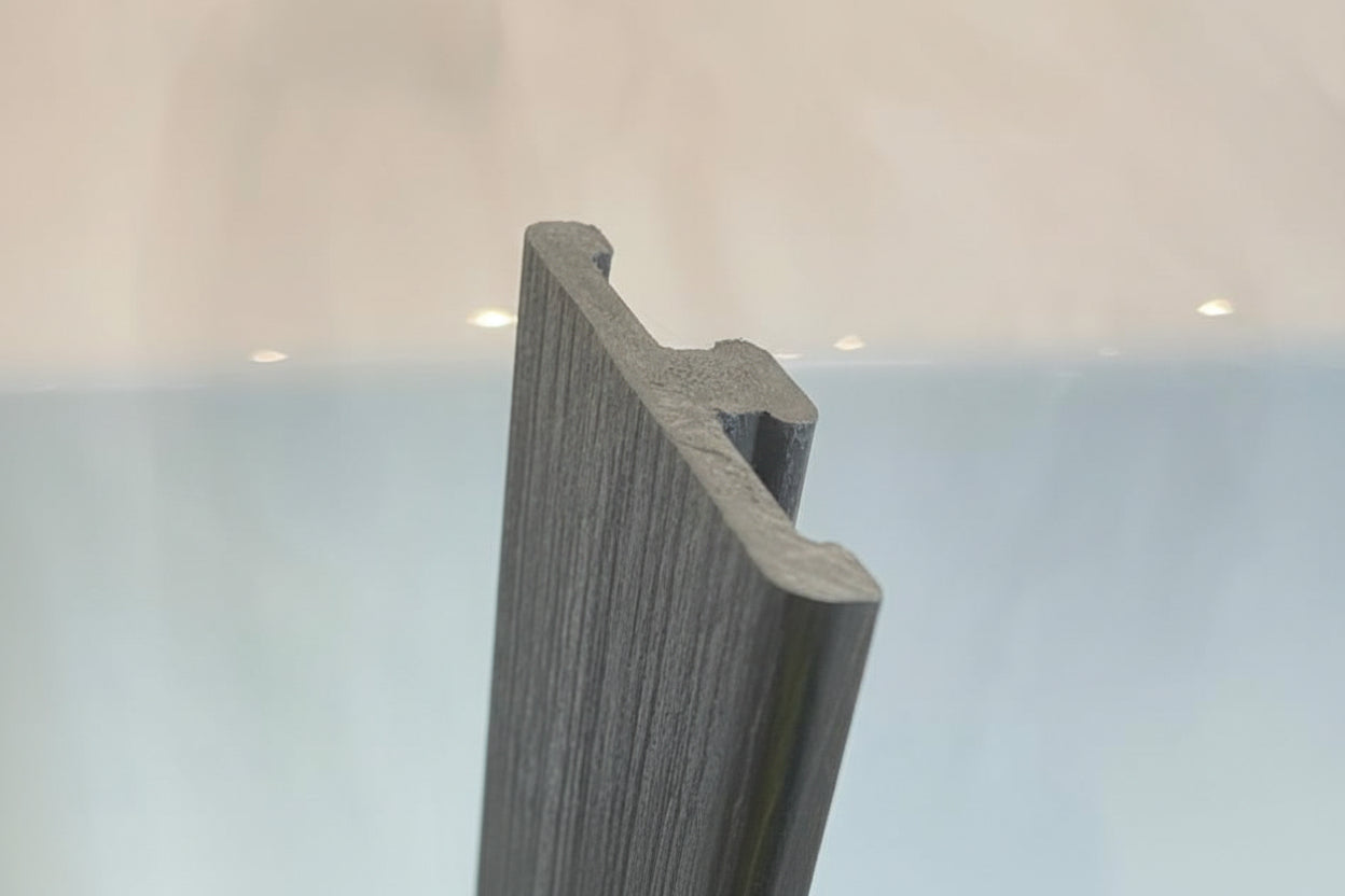 Spa Tufflock Cabinet Cover Strip with Rail 700 x 60 x 8mm