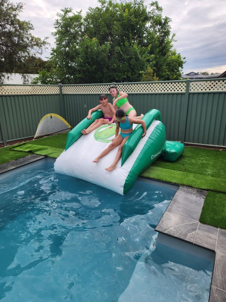 Crocpad Mikros 2m Commercial-Grade Inflatable Pool Slide