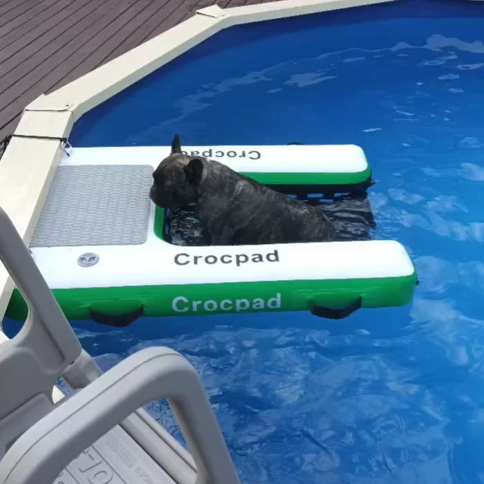 Crocpad Inflatable Dog Water Ramp for Boats, Pools & Docks