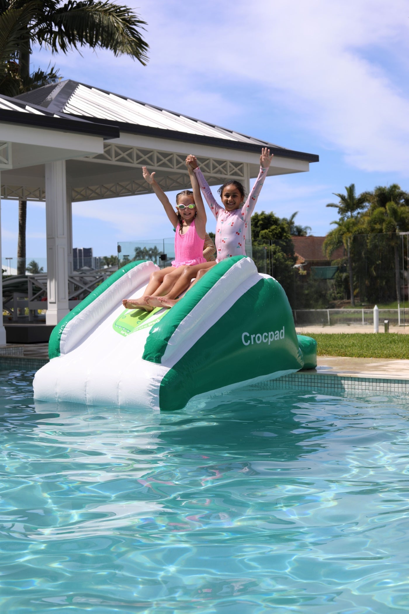 Crocpad Minima 1.8m Commercial Inflatable Pool Slide for Kids