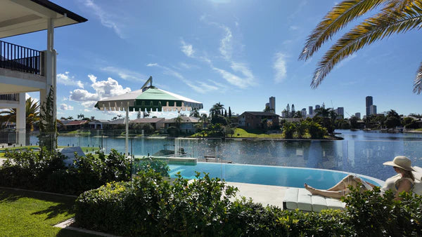 Deluxe Palm Springs Outdoor Umbrella