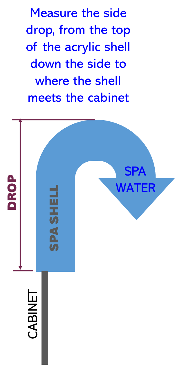 1600mm to 2300mm - Lockable Spa Cover - Custom Made