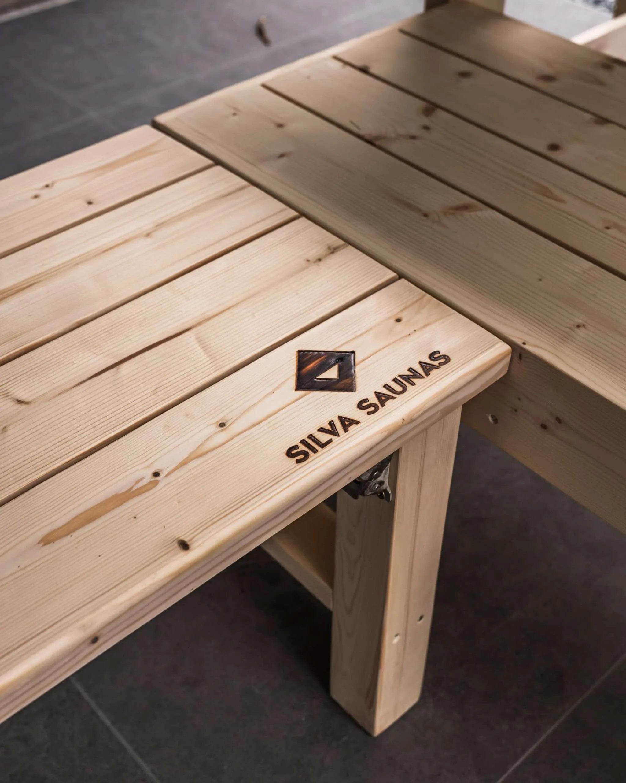 Silva™ Two Person Foldable Sauna Bench