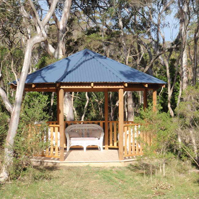Multi-Sided Colorbond Timber Gazebo - Made In Australia