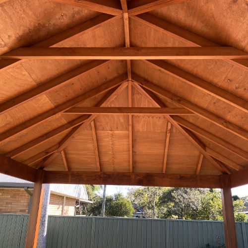 Asphalt Tile  Timber Gazebo - Made In Australia